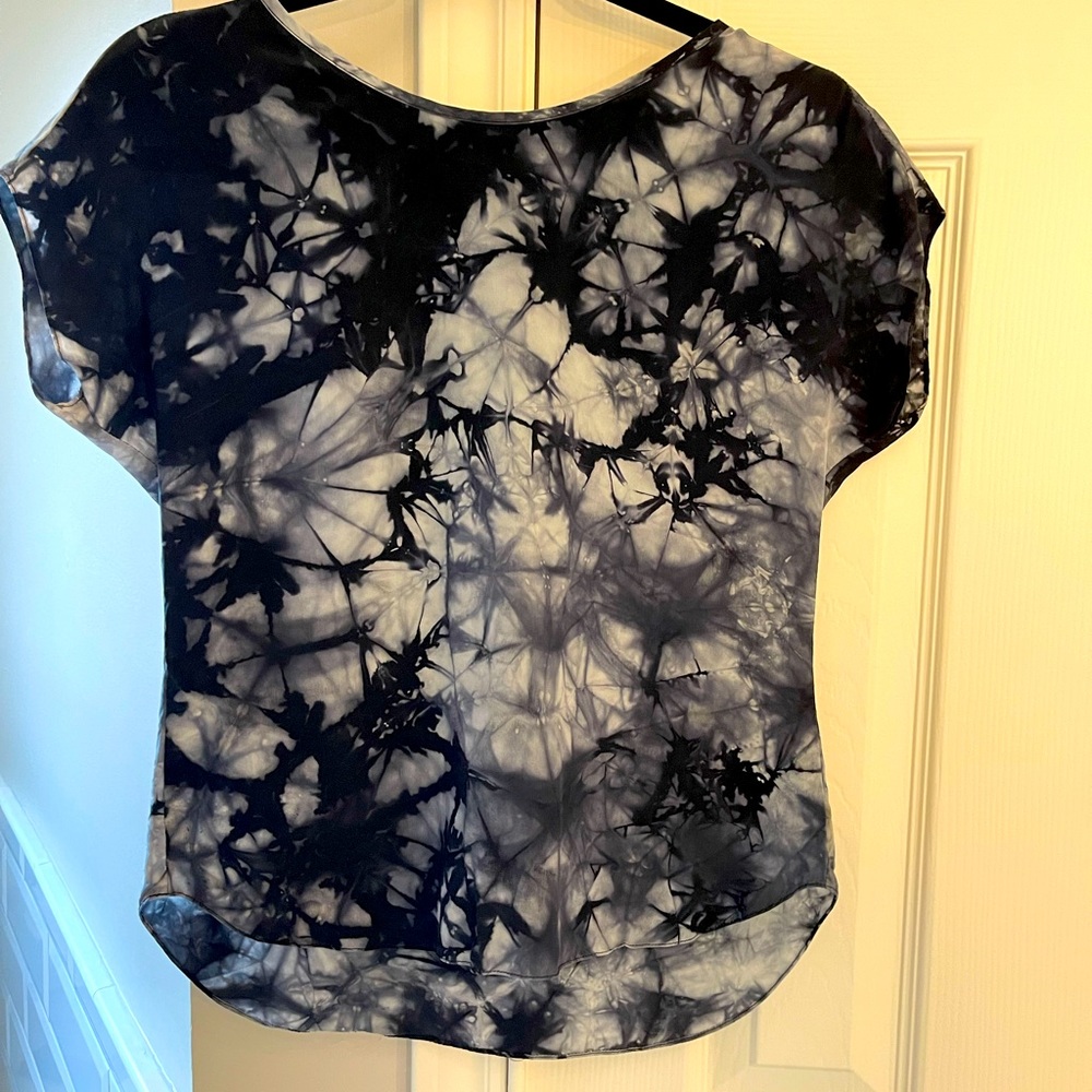 Silk tie syd top